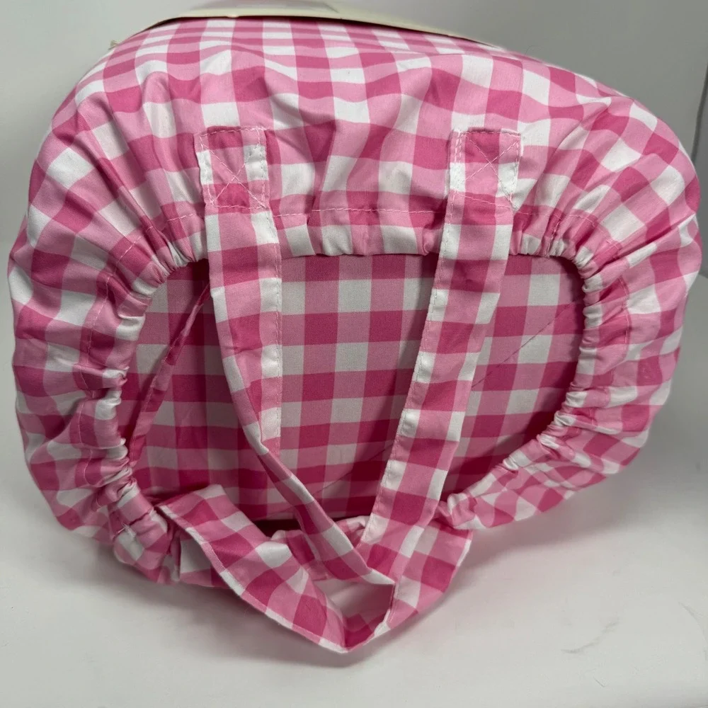 Wicked‎ Katie Kime Twin Comforter Sham Set Pink White Gingham Nod to Dorothy NEW
